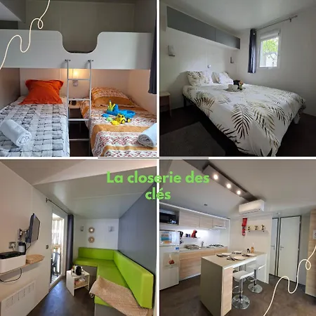 Parque de vacaciones La Closerie Des Clés ,mobil-home 4 étoiles *